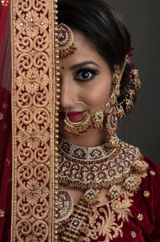 South Indian bridal jewellery set