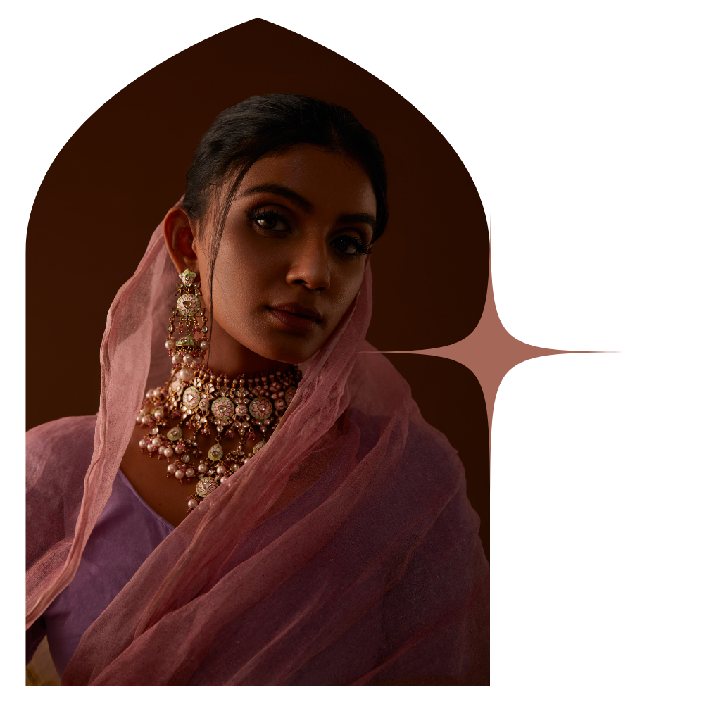 Silver jewellery at a silver jewellery showroom in Hyderabad