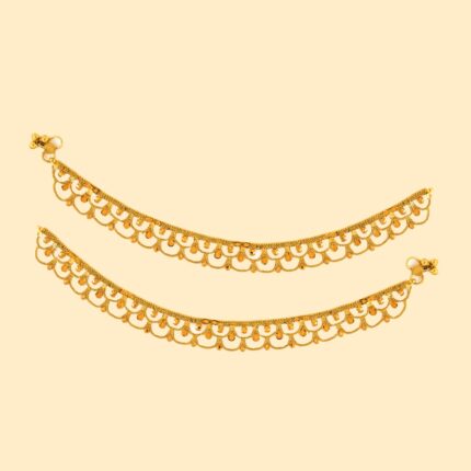 gold anklets