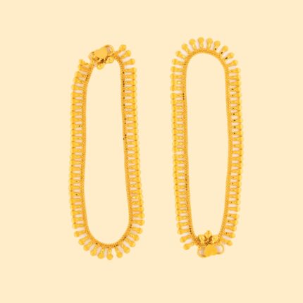 gold anklets