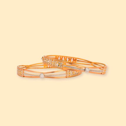 gold and diamond Bangles