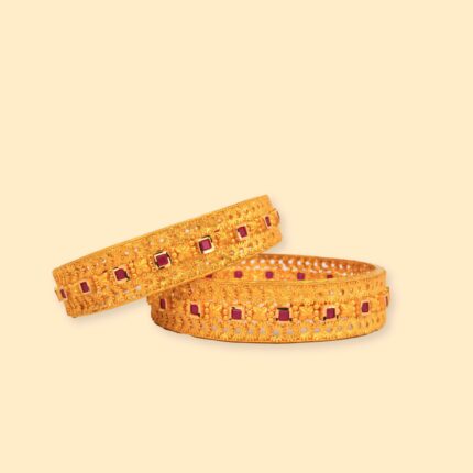 gold and diamond Bangles