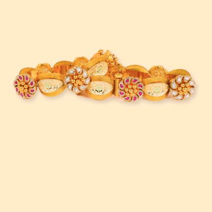 gold & diamond Bangles