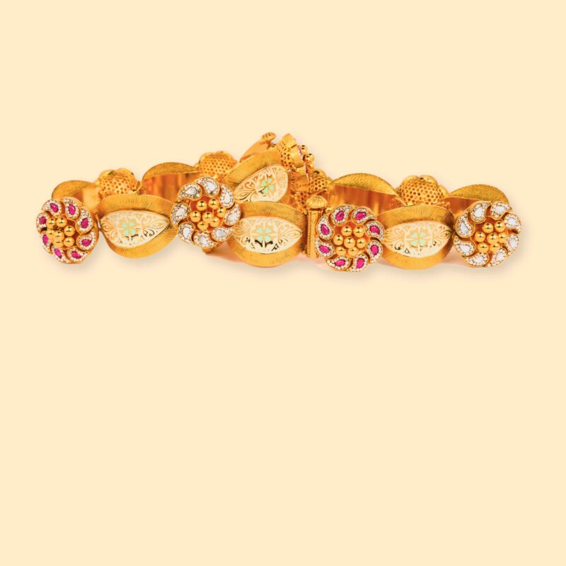 gold & diamond Bangles