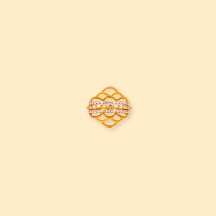 gold & diamond ring