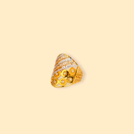 gold & diamond ring