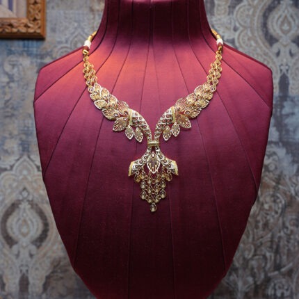 Royal Filigree Gold Necklace