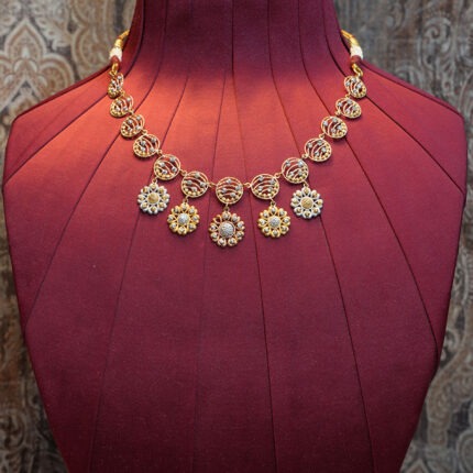 Sunlit Floral Charm Necklace